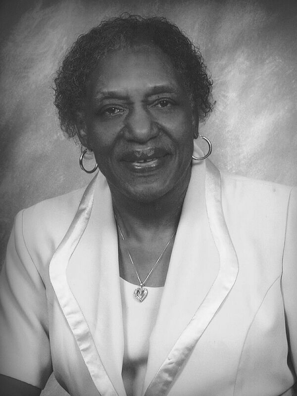 Black-and-white portrait of Nettie Coad